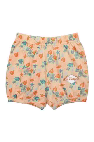 T-shirt en Short - Koraalrood