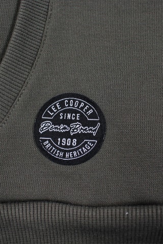 Sweat de capuz e calças de treino - Caqui