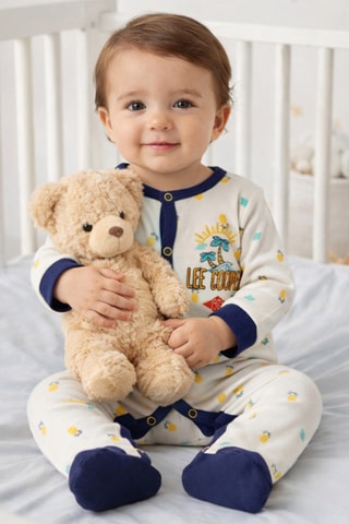 Conjunto 3 peças - Branco e amarelo