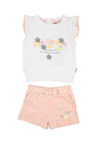 T-shirt en Short - Oranje