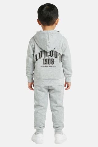 Sweater met Capuchon en Joggingbroek - Grijs