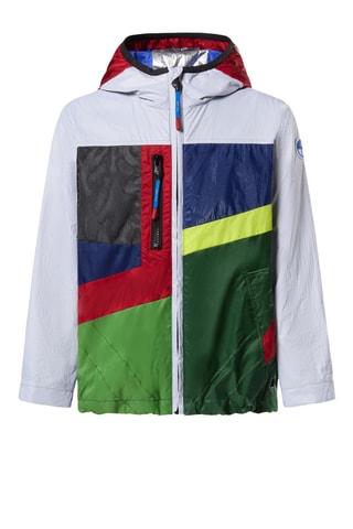 Veste à capuche - Bleu