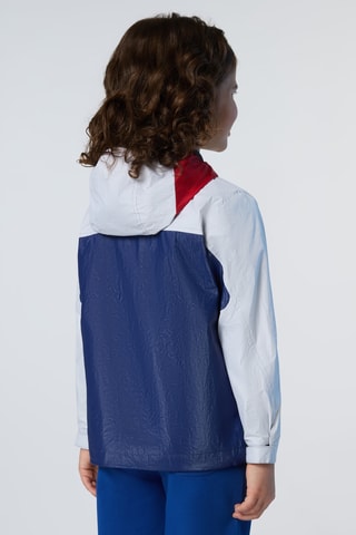 Veste à capuche - Bleu