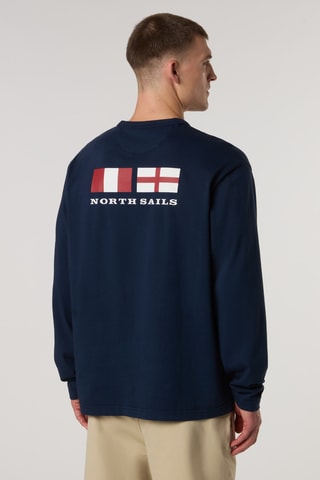 T-shirt - manches longues - Bleu