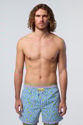 Short de bain - Bleu