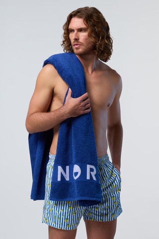 Short de bain - Bleu