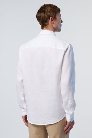 Chemise en lin - Blanc