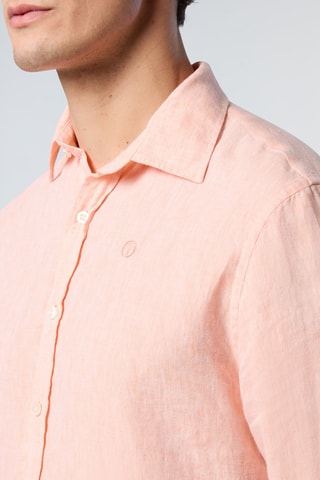 Chemise en lin - Orange
