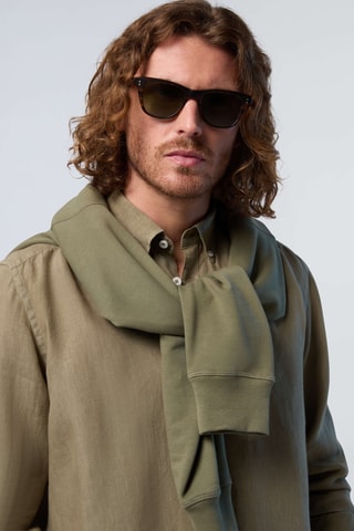 Chemise en lin - Vert