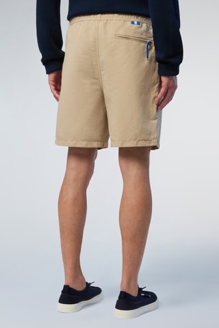 Short en lin - Beige