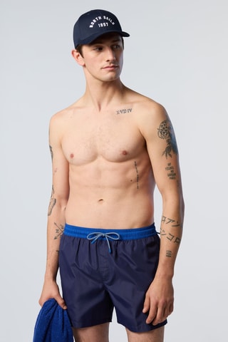 Short de bain - Bleu