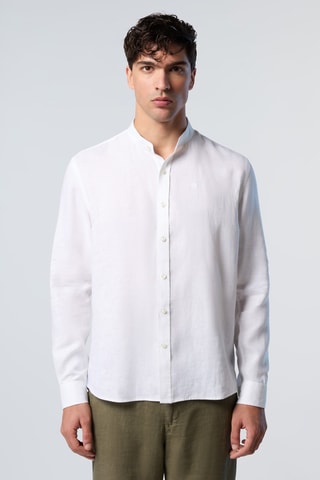 Chemise en lin - Blanc