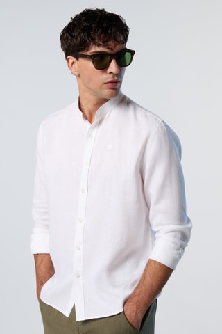 Chemise en lin - Blanc