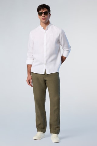 Chemise en lin - Blanc