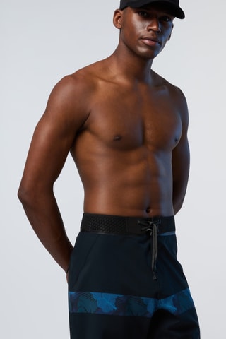 Short de bain - Bleu