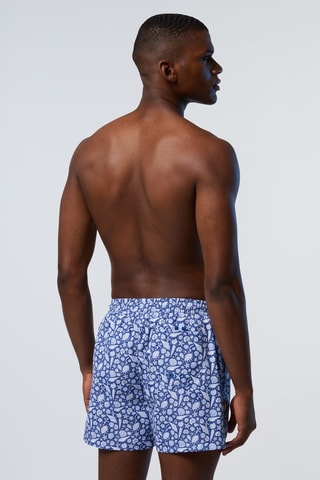 Short de bain - Bleu