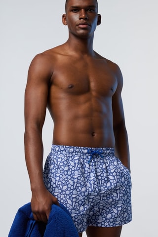 Short de bain - Bleu