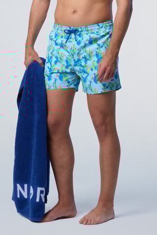 Short de bain - Bleu