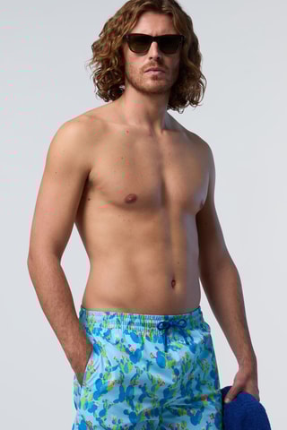 Short de bain - Bleu