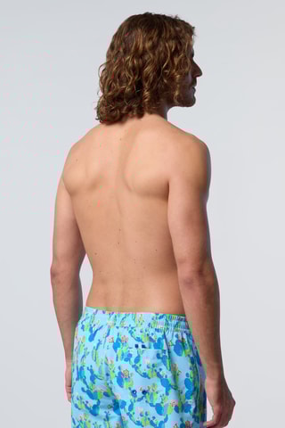 Short de bain - Bleu