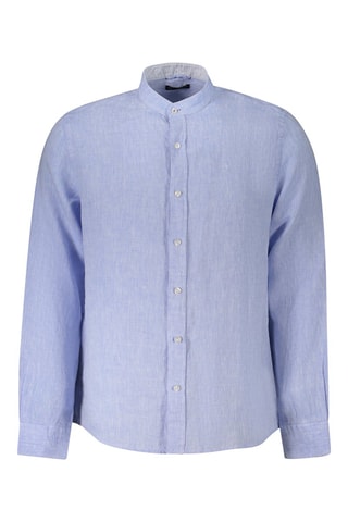 Chemise en lin - Bleu