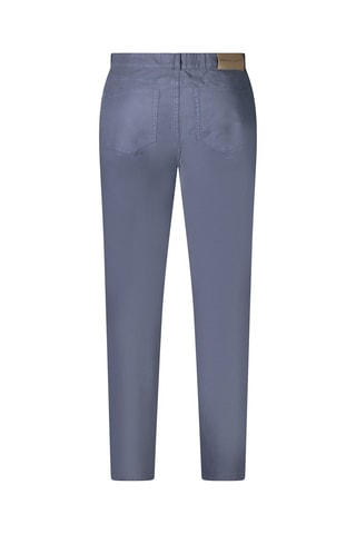 Pantalon regular - Bleu et gris