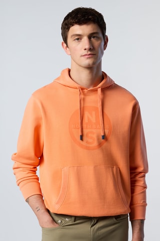 Sweat à capuche - Orange