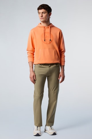 Sweat à capuche - Orange