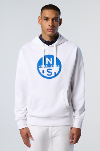 Sweat à capuche - Blanc