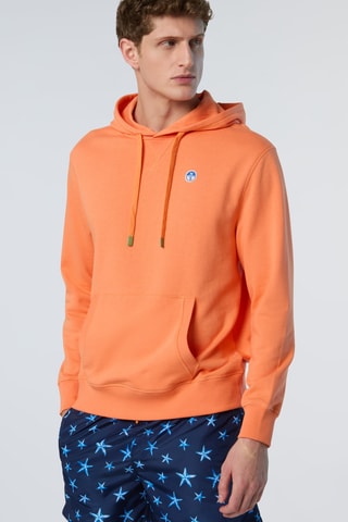 Sweat à capuche - Orange