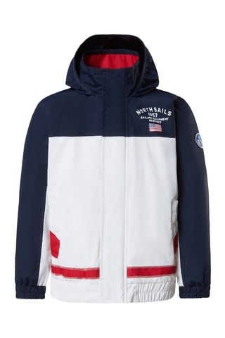 Blouson à capuche - Bleu