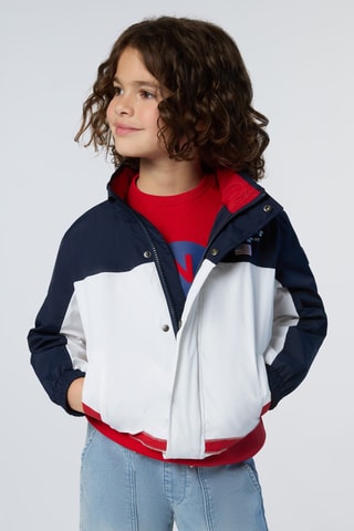 Blouson à capuche - Bleu