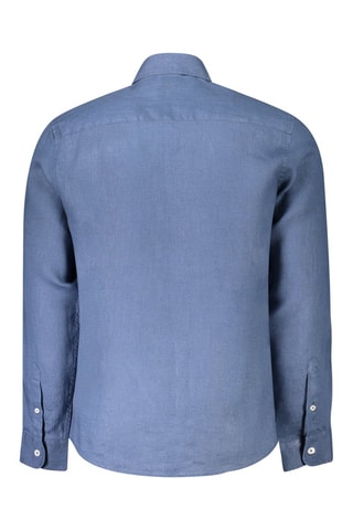 Chemise en lin - Bleu