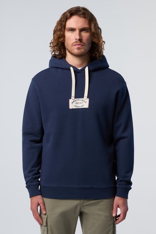 Sweat à capuche - Bleu