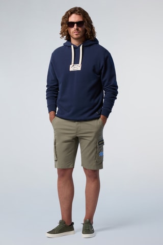 Sweat à capuche - Bleu