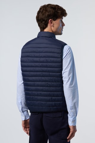 Doudoune sans manches - Bleu