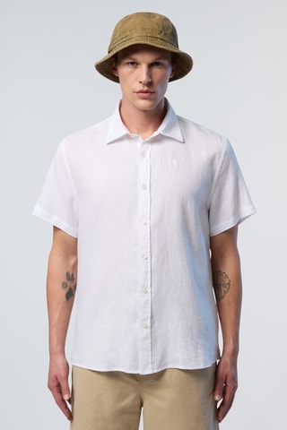 Chemise en lin - Blanc