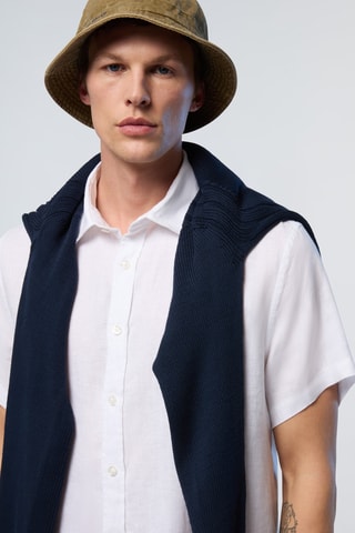 Chemise en lin - Blanc