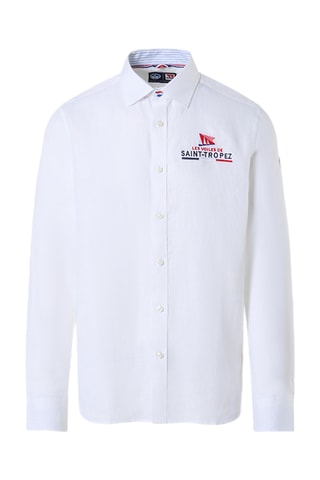 Chemise en lin - Blanc