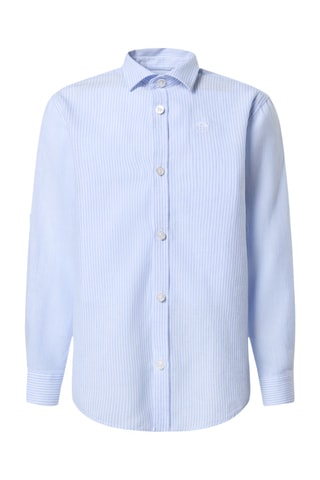 Chemise en lin - Bleu