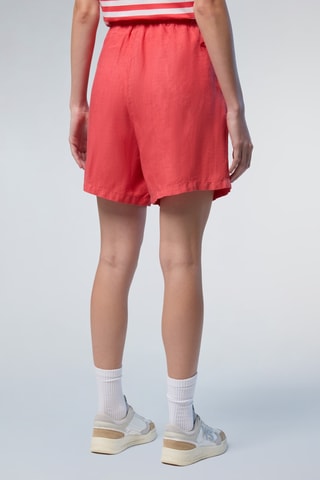 Short en lin - Orange