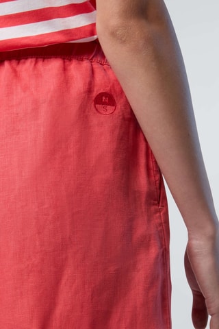 Short en lin - Orange