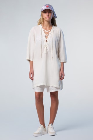 Tunique en lin - Orange