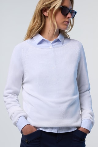 Pull en lin - Orange