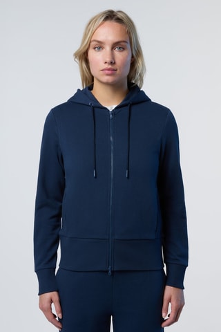 Sweat à capuche - Bleu