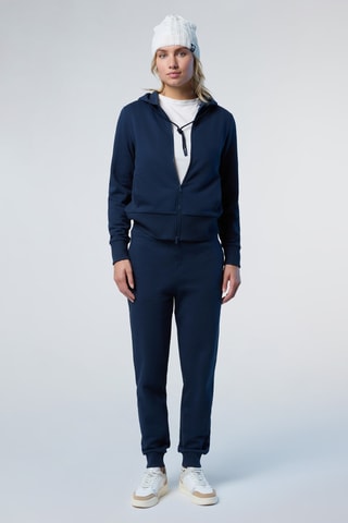 Sweat à capuche - Bleu