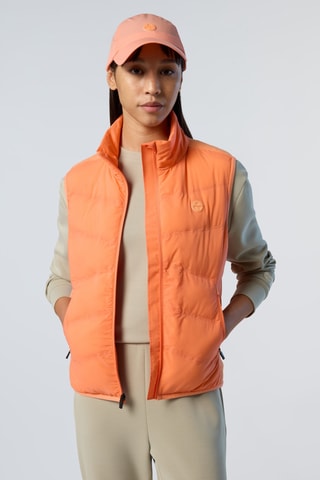 Doudoune sans manches - Orange