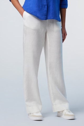 Pantalon en lin - Orange