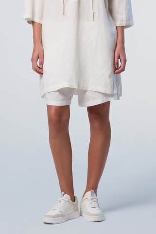 Short en lin - Orange