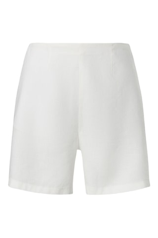 Short en lin - Orange